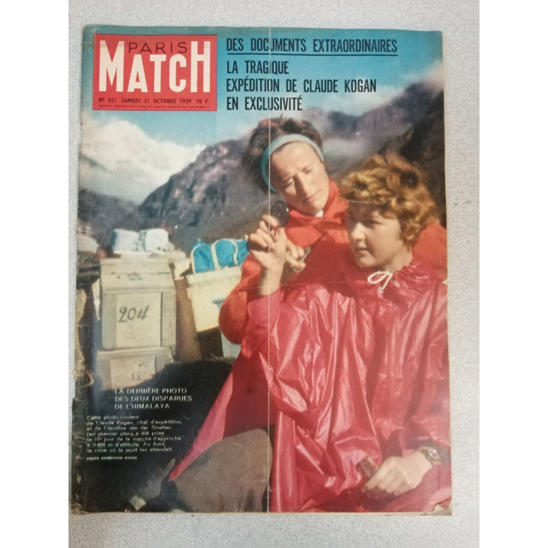 Paris Match N.551 - Octobre 1959
