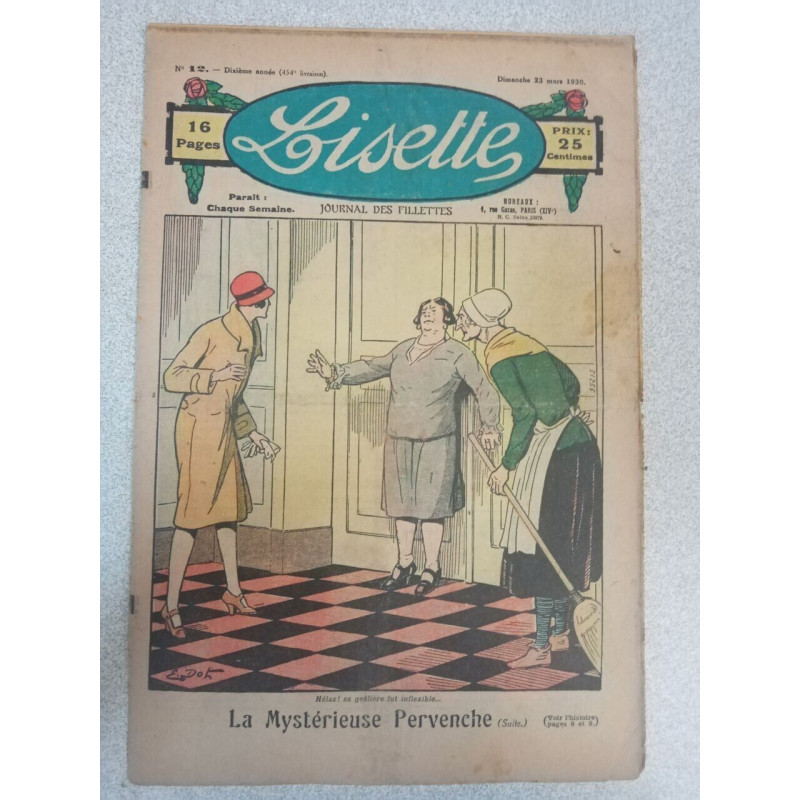Lisette nº 12 / Mars 1930
