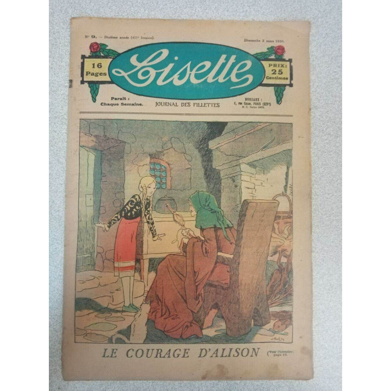 Lisette nº 9 / Mars 1930