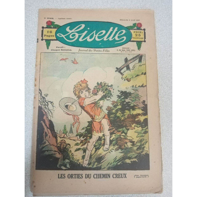 Lisette nº 299 / Avril 1927