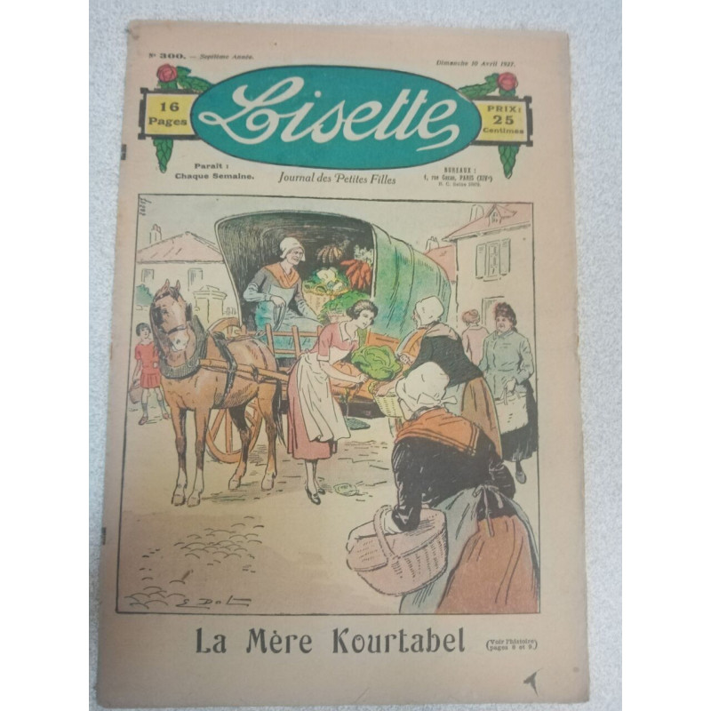 Lisette nº 300 / Avril 1927