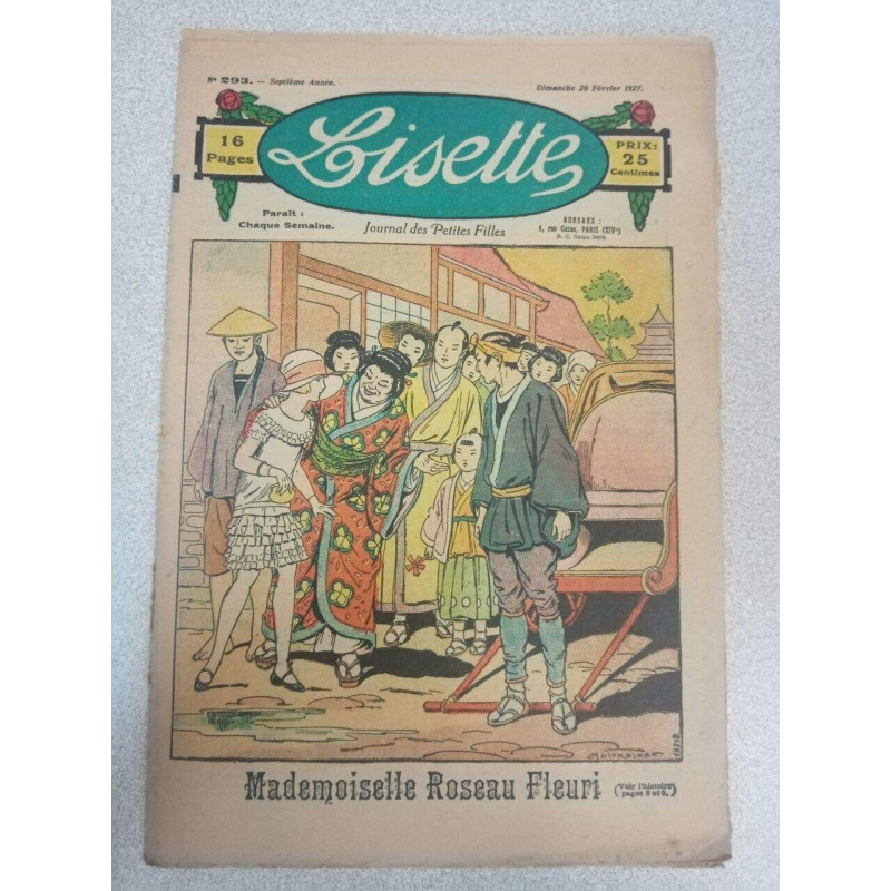Lisette nº 293 / Février 1927