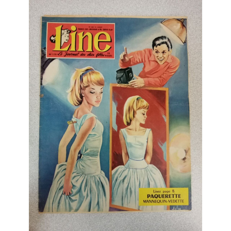 Line Nº179 Le Journal Des Chics Filles / Aout