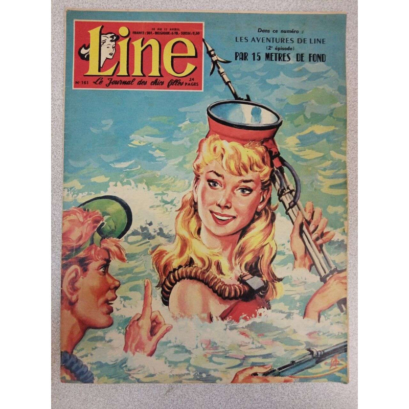 Line Nº161 Le Journal Des Chics Filles / Avril