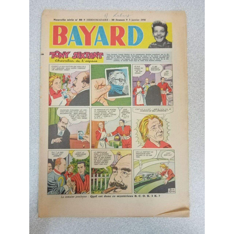 Bayard Nº80 Nouvelle Série / Janvier 1958
