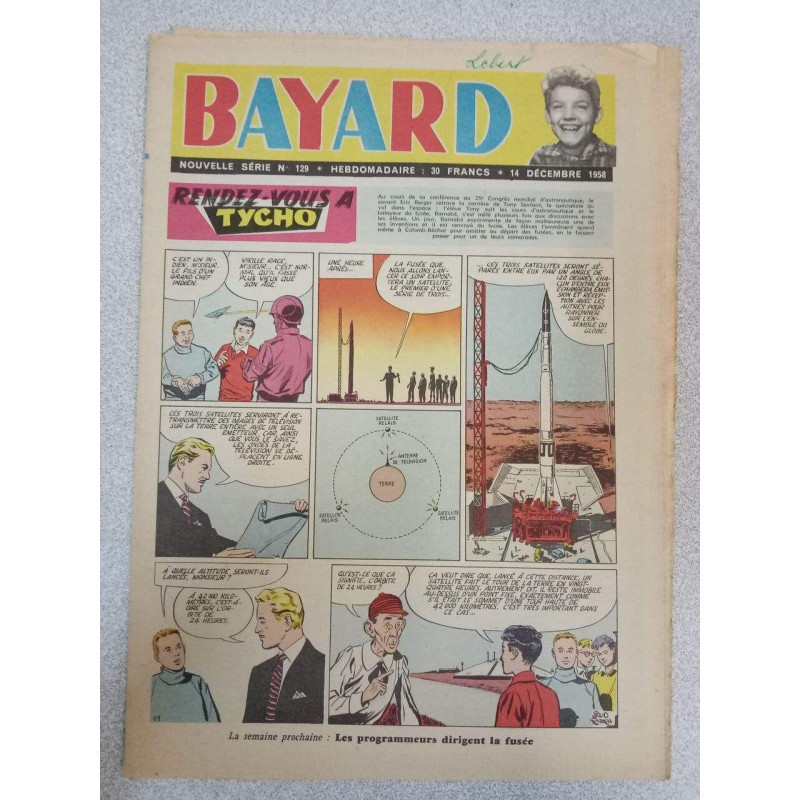 Bayard Nº129 Nouvelle Série / Décembre 1958