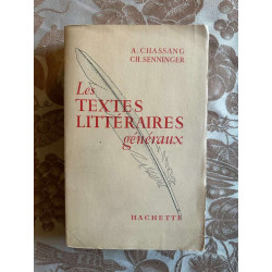 Les textes litteraires - generaux