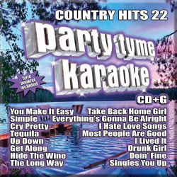 Party Tyme Karaoke: Country Hits Vol. 22