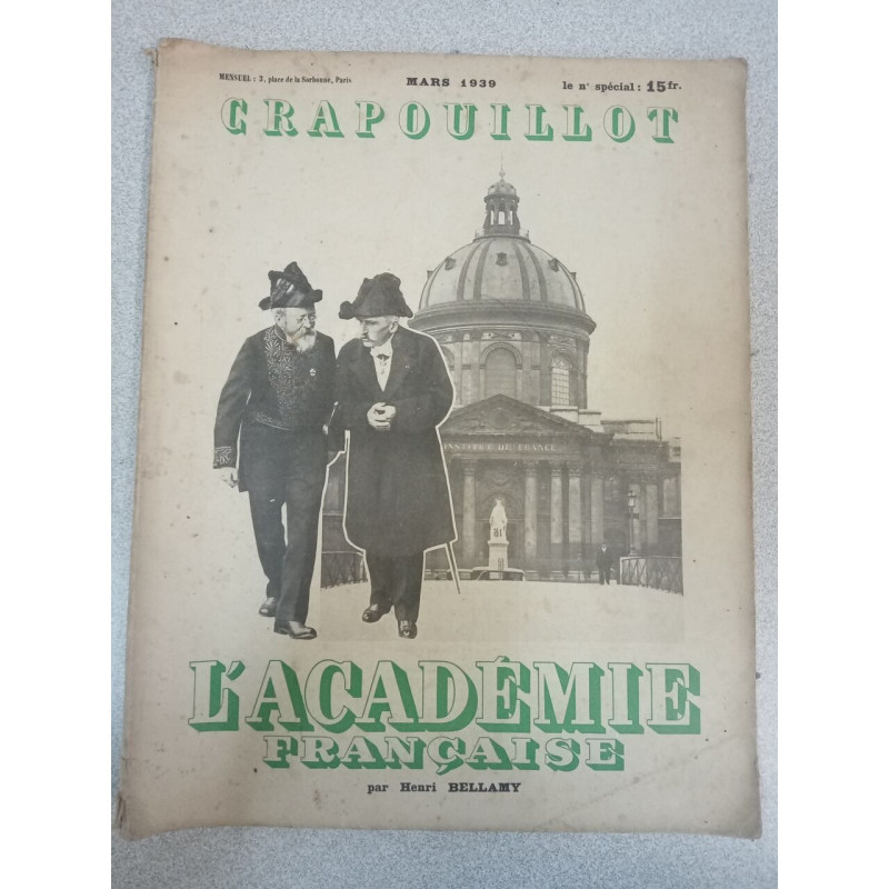 Revue - Le Crapouillot - Mars 1939