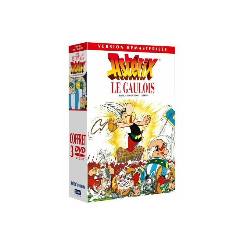 Coffret Astérix le Gaulois - Les 3 premiers films animés