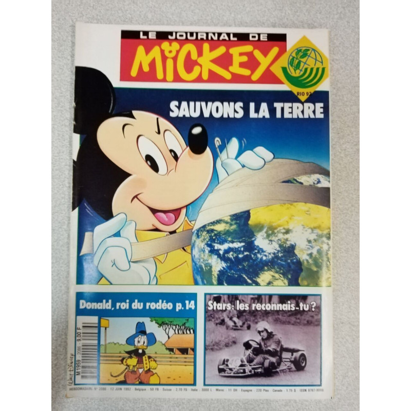 Le Journal de Mickey nº 2086 / Juin 1992