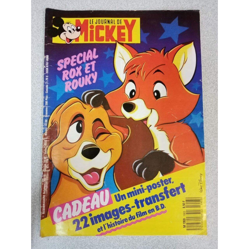Le Journal de Mickey nº 1903 / Décembre 1988