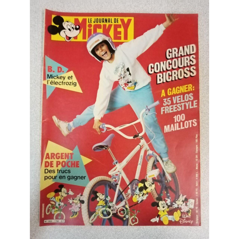 Le Journal de Mickey nº 1768 / Avril 1986