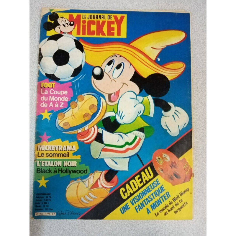 Le Journal de Mickey nº 1771 / Juin 1986