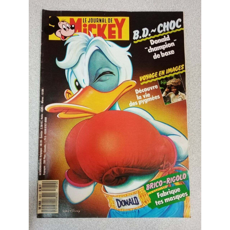 Le Journal de Mickey nº 1912 / Février 1989