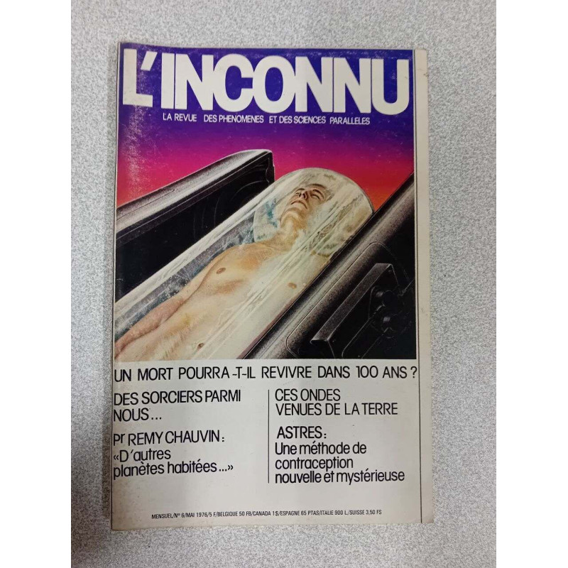 L'Inconnu nº 6 / Mai 1976