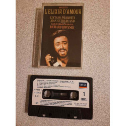 K7 Audio : L'Elixir d'Amour (Extraits) - Luciano Pavarotti Joan...