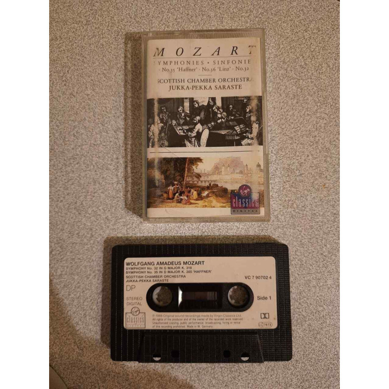 K7 Audio : Mozart - Symphonies N° 35 "Haffner" - N° 36 "Linz" - N° 32