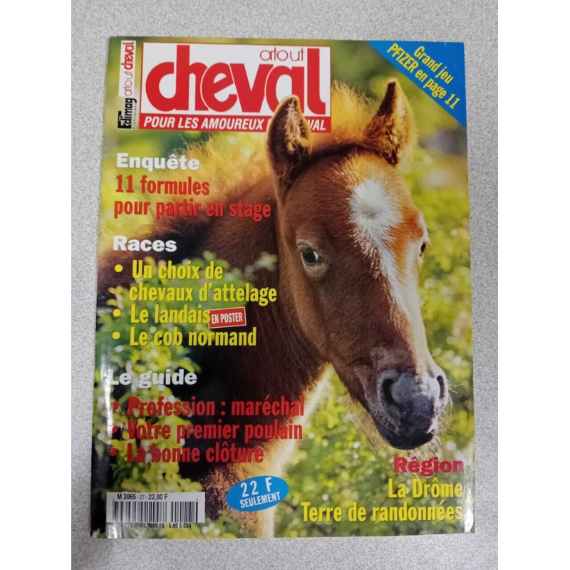 Atout cheval nº 27 - 11 formules pour partir en stage / 2000