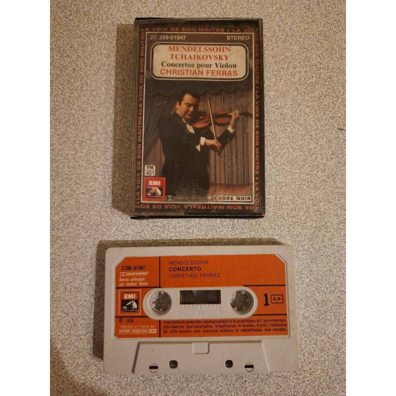 K7 Audio : Mendelssohn - Tchaikovsky ( Concertos pour Violon) -...