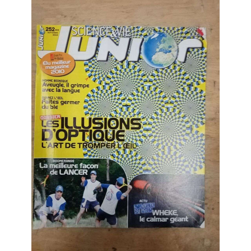 Science et Vie Junior nº 252 bis / Septembre 2010