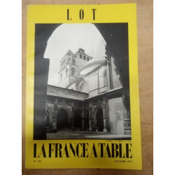 Lot. La France table N.164 - Octobre 1972