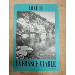 Lozere. La France a table N.151 - Janvier 1971