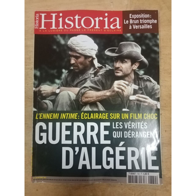 Historia nº 730 - Guerre d'algérie / Octobre 2007