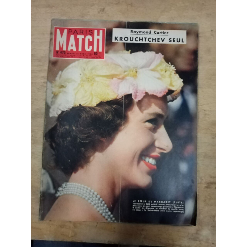 Paris Match Nº470 / Avril 1958