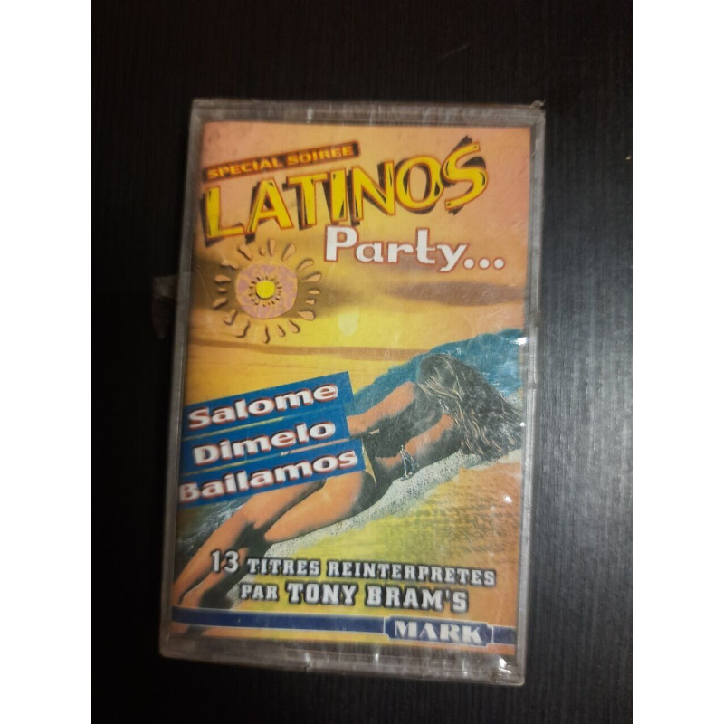 K7 Audio : Latinos Party - 13 Titres Reinterpretes par Tony Bram's...