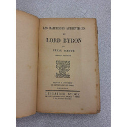 Les maitresses authentiques de Lord Byron