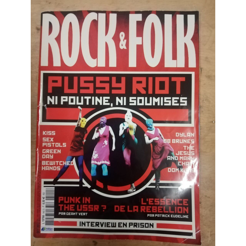 Rock Folk nº 542 / Octobre 2012