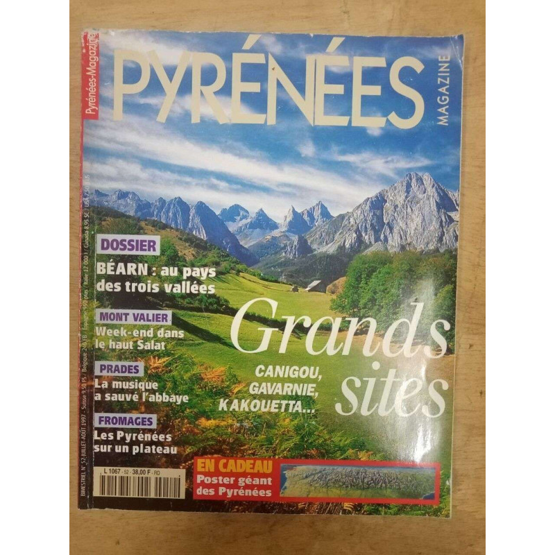 Pyrénées Magazine nº 52 / Juillet-Août 1997