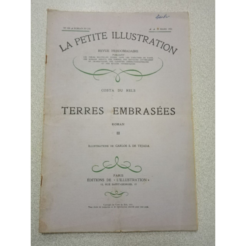La Petite Illustration N.519 - Mars 1931