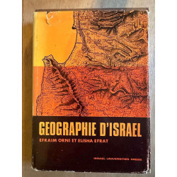 Geographie d'israel