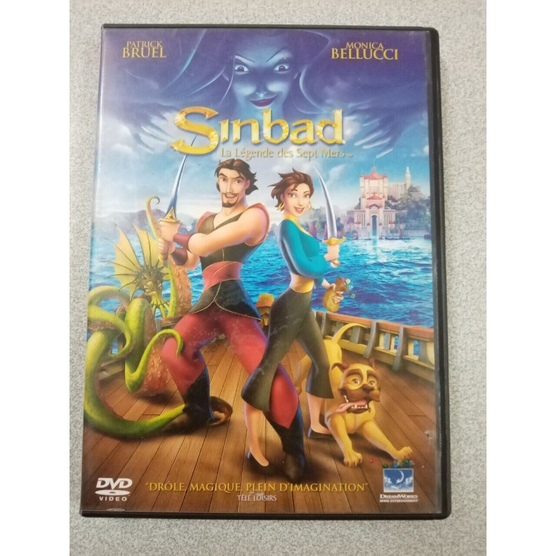 DVD Film - Sinbad la légende des 7 mers