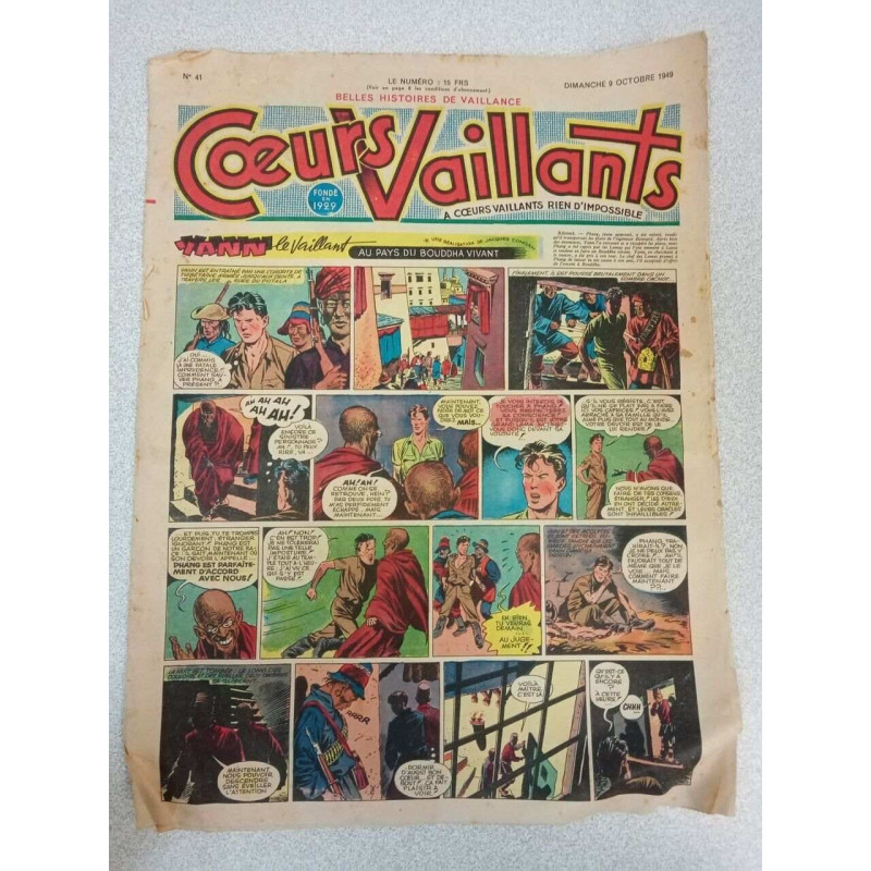 Coeurs Vaillants Nº41 / Octobre 1949