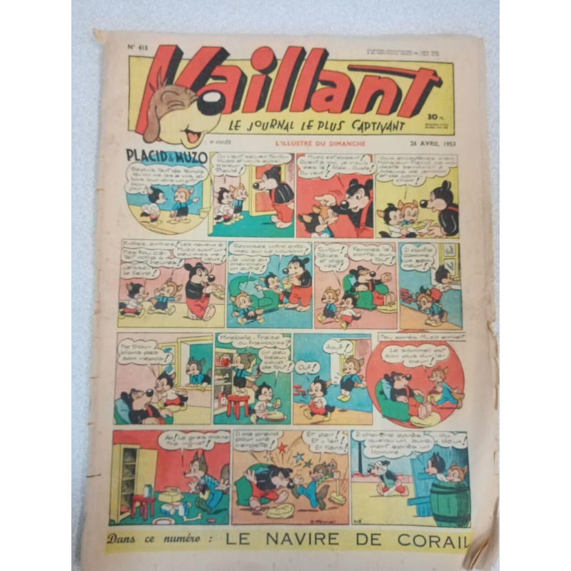 Vaillant Nº415 / Avril 1953