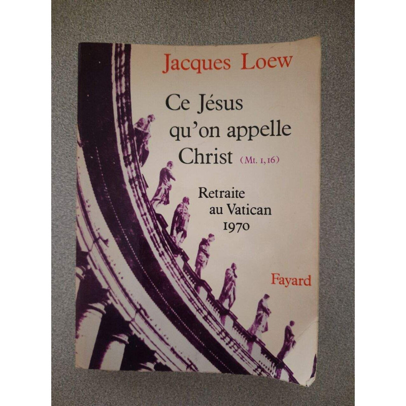Ce Jésus qu'on appelle Christ (Mt 1 16)