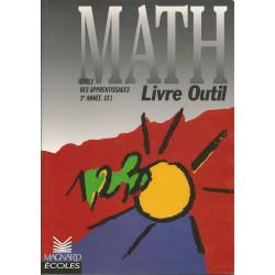 Math livre outil: Cycle des apprentissages 3e année CE1