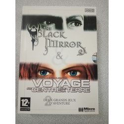Jeu Vidéo - 2 jeux - The black mirror et Voyage au centre de la terre