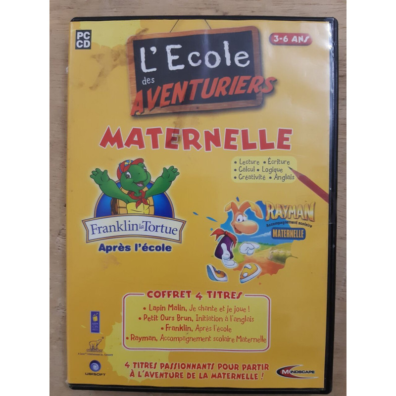 DVD Jeu vidéo - L'école de la maternelle