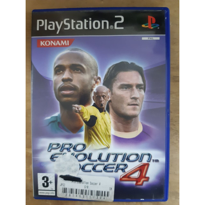 DVD Jeu vidéo - Pro evolution soccer 4