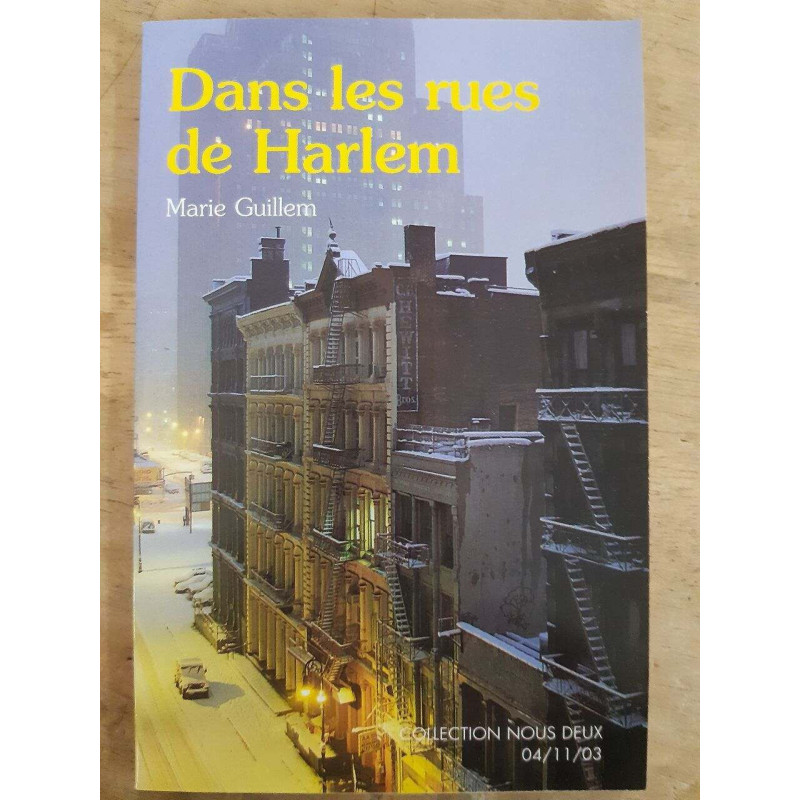 Dans les rues de Harlem - Collection Nous Deux