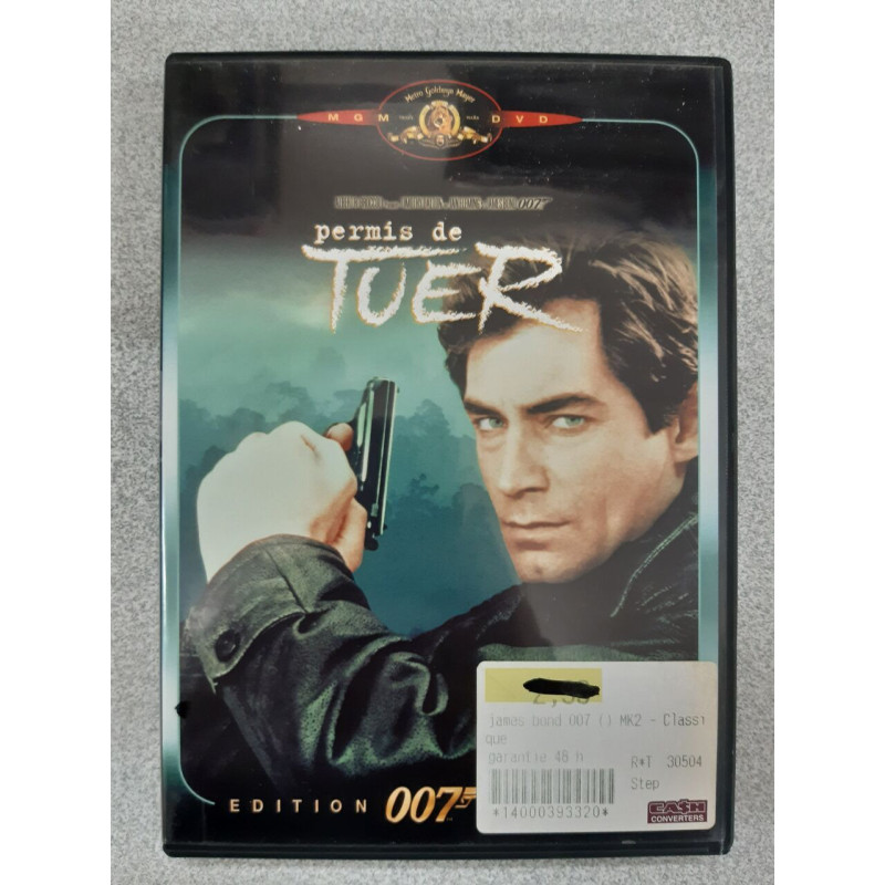 DVD Film - James Bond 007 - Permis de tuer