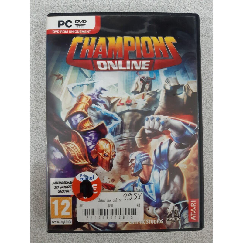 Jeu vidéo - Champions on line