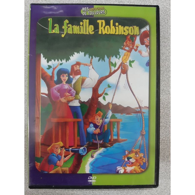 DVD Film dessin animé - La famille Robinson