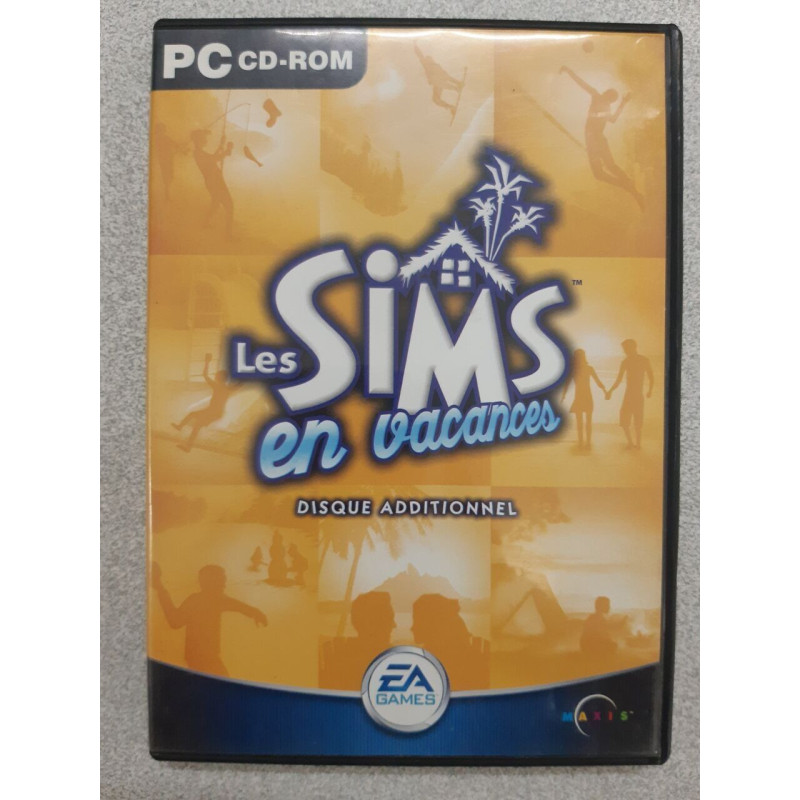 Les sims en vacances (pc cd room)