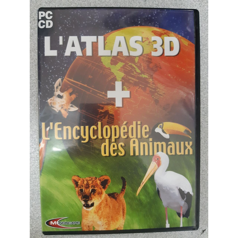 PC CD - Atlas 3 D - Encyclopédie des animaux