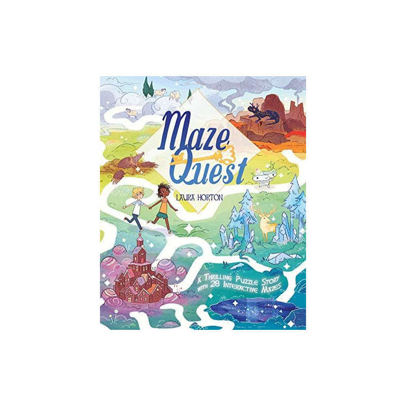 Maze Quest: A Thrilling Puzzle Story with 28 Interactive Mazes